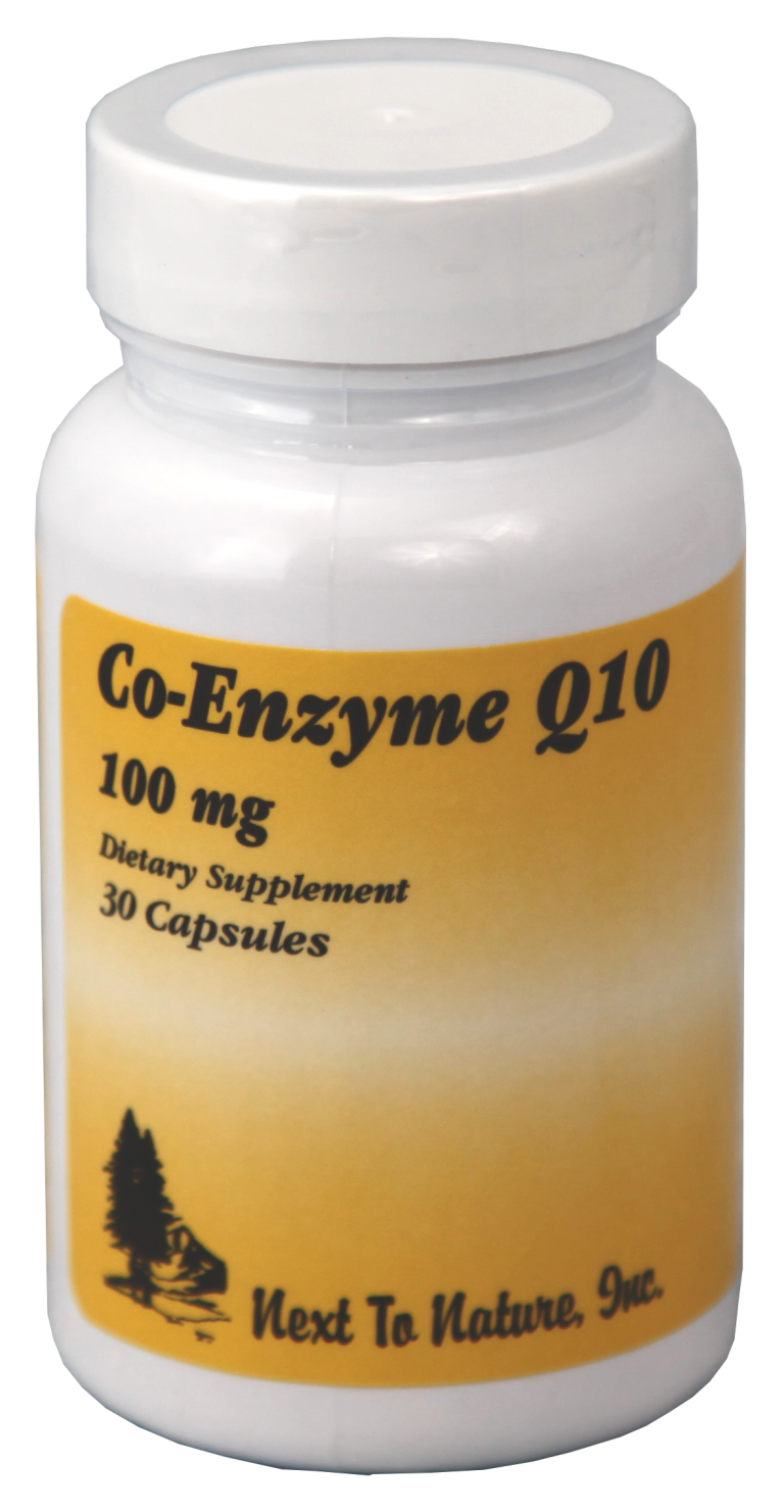 CoEnzyme Q10 100 mg Next to Nature Nutrition