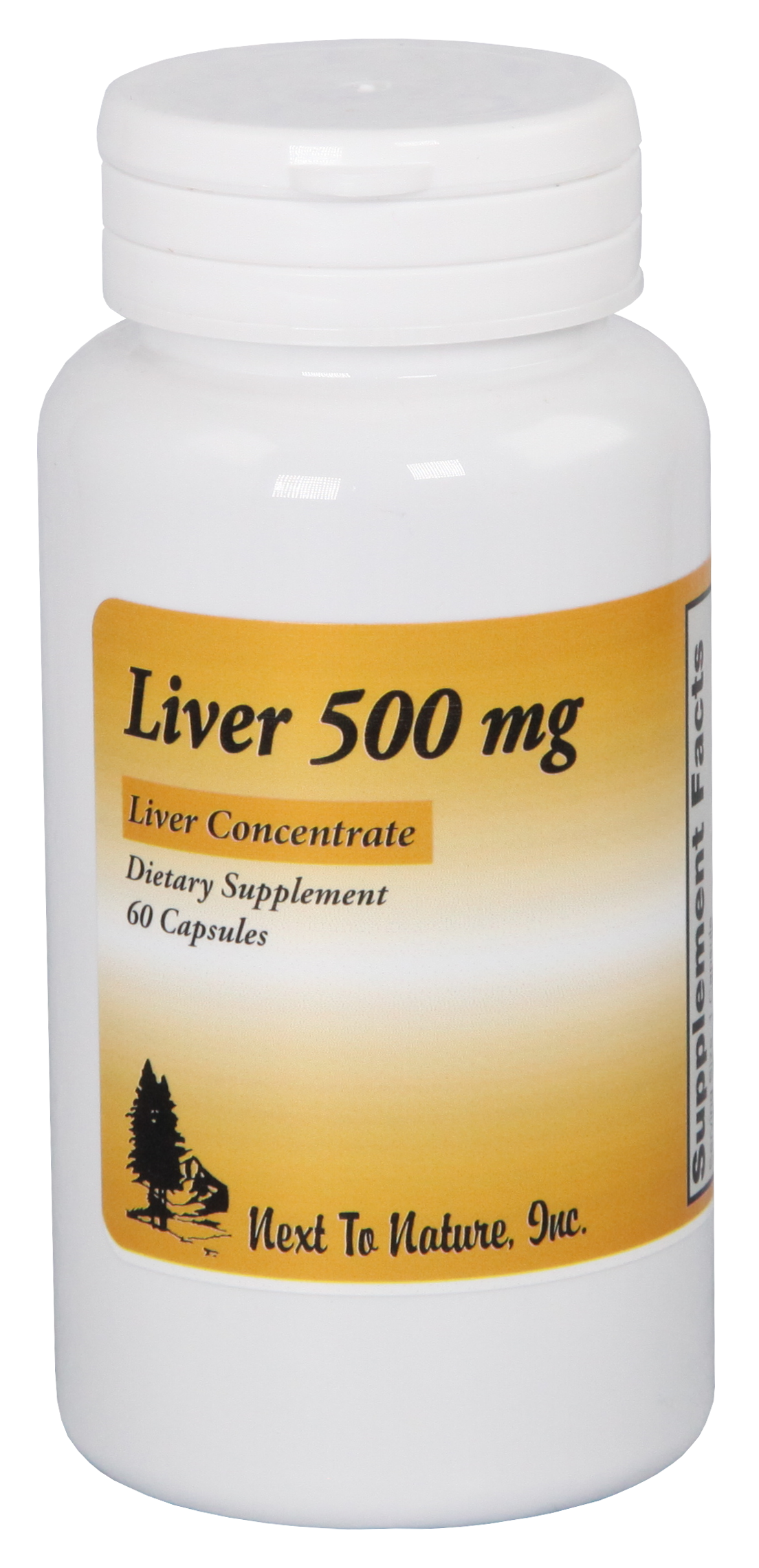 Liver 500 mg Next to Nature Nutrition