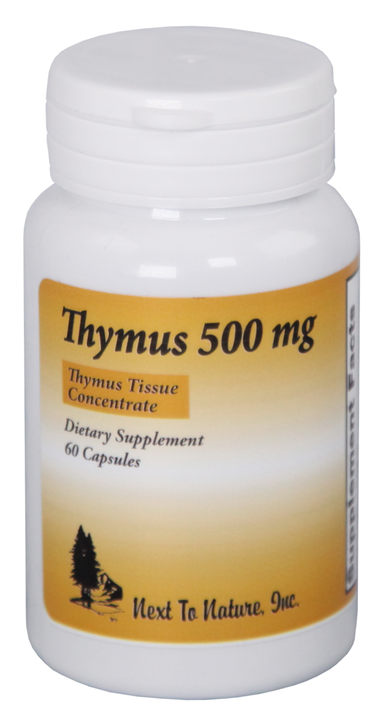 Thymus 500 mg Next to Nature Nutrition