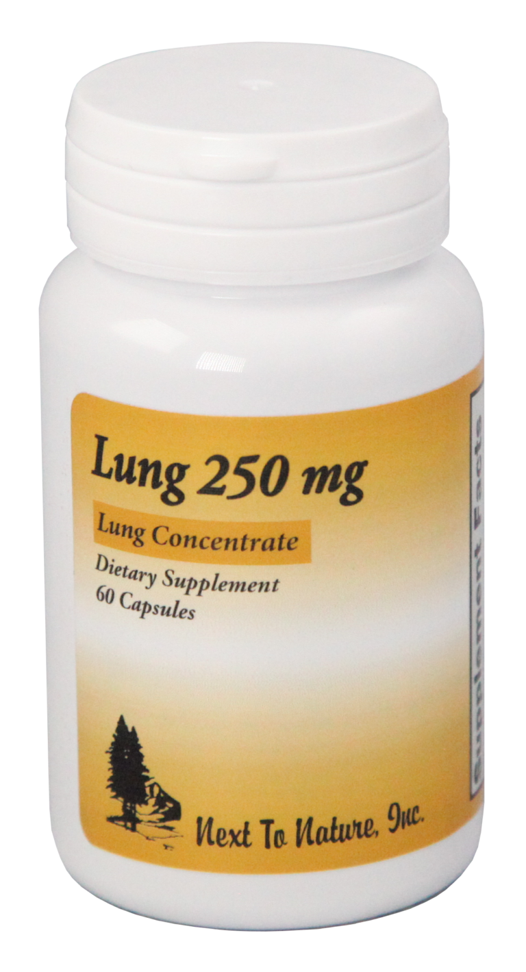 Lung 250 mg Next to Nature Nutrition